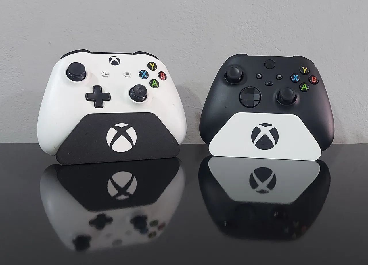 Suporte 3D para controle de XBox One branco ou preto - Foto 4