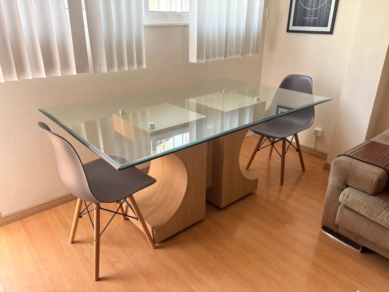 Mesa - Tampo de vidro