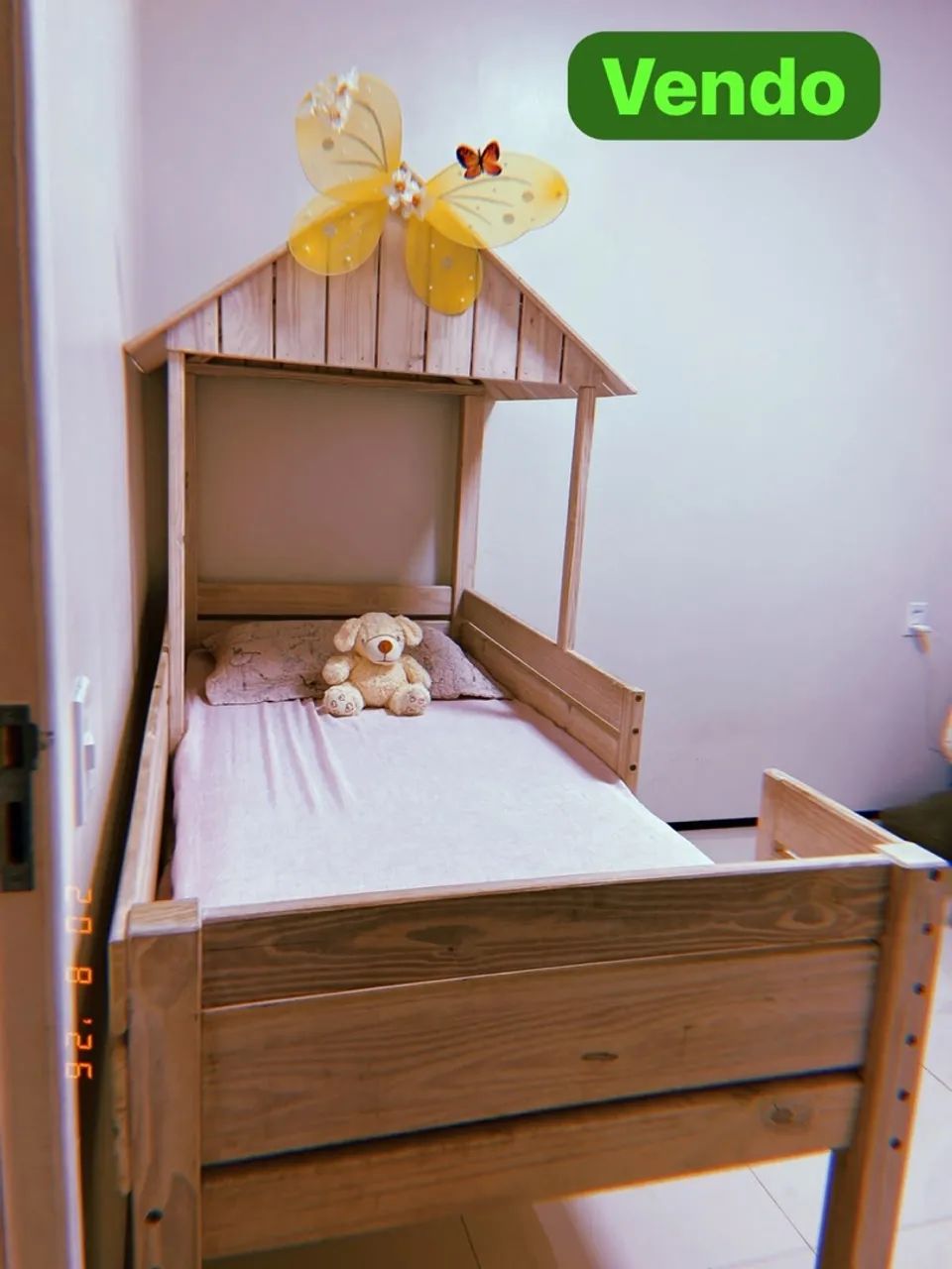 Vendo cama infantil + colchão 