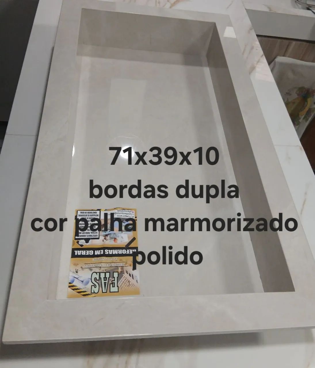 Nicho de porcelanato polido  - Foto 4