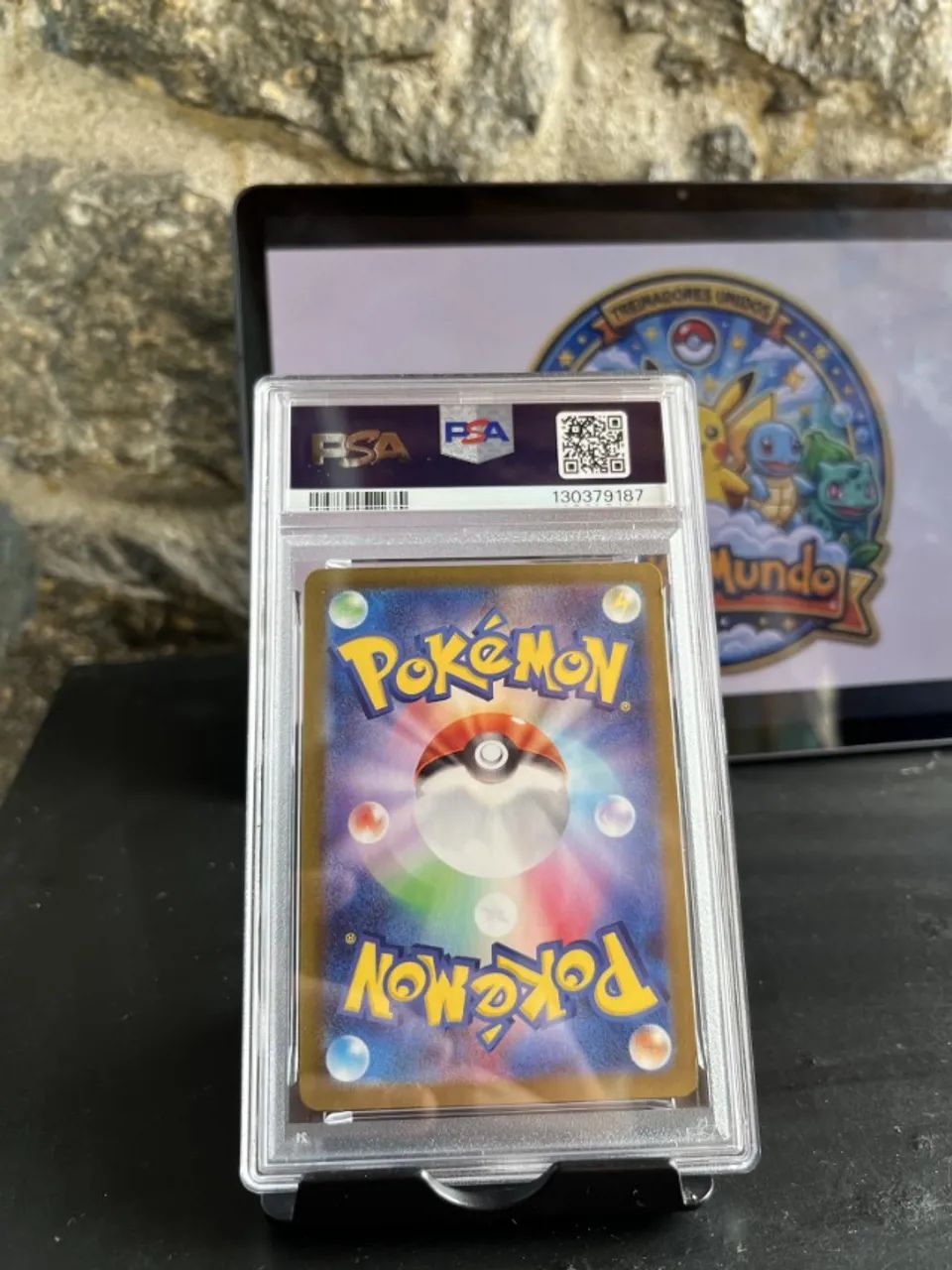 CARTA POKEMON MEWTWO PSA 9 2023 - Foto 2
