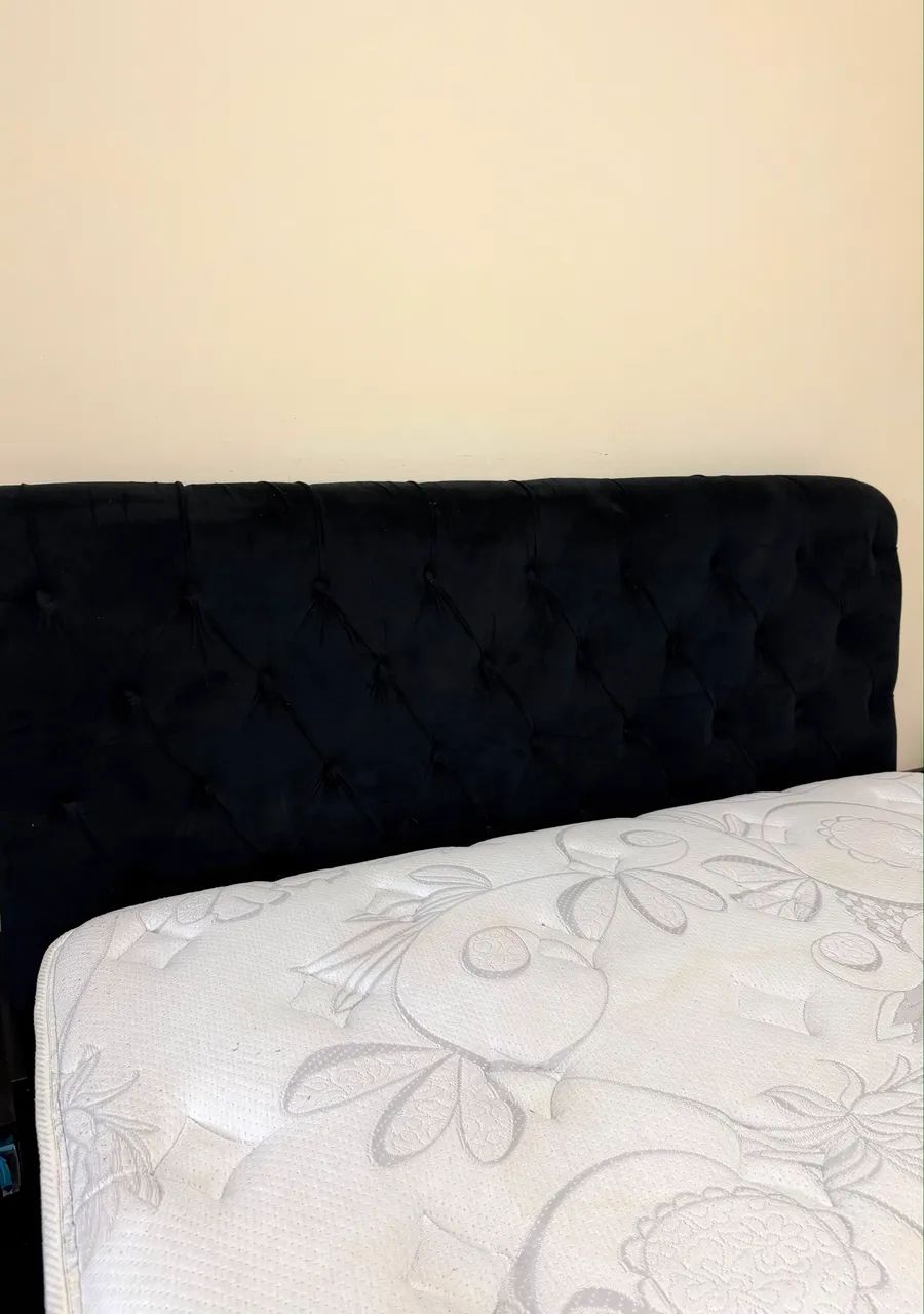 Cama box com colchão e cabeceira  - Foto 2