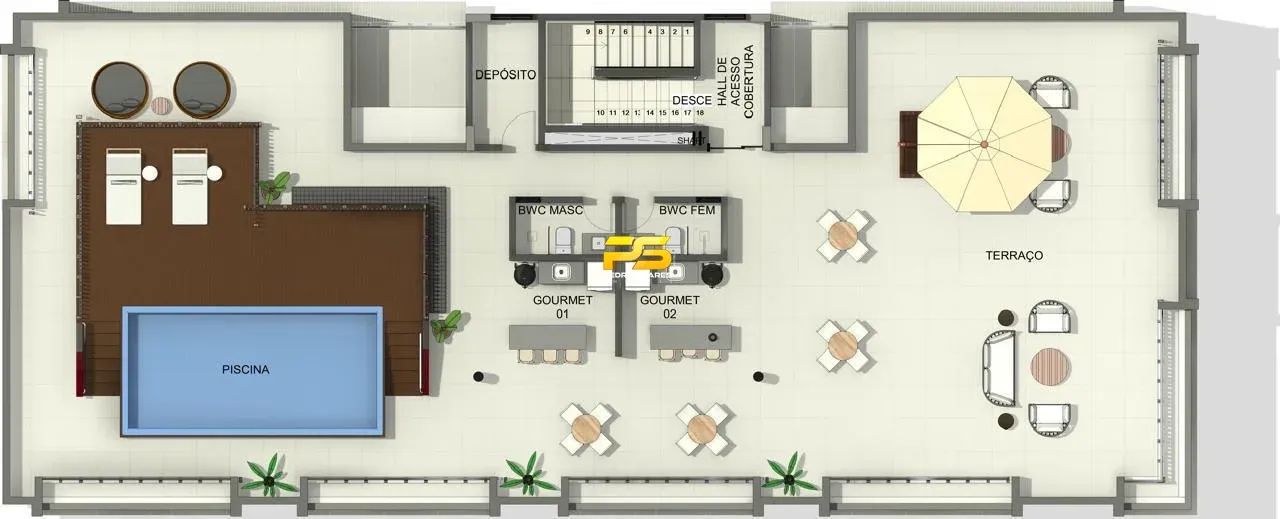 LANÇAMENTO  FLATS À VENDA | JACUMÃ CONDE/PB REF: FL0028 - Foto 5