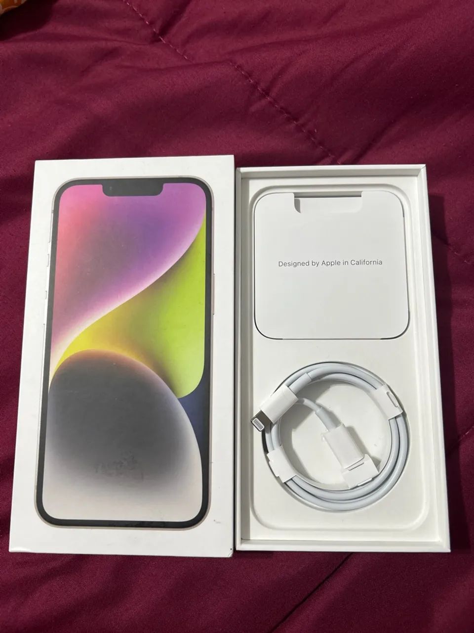 Iphone 14 128GB Branco completo na Caixa NF  - Foto 5
