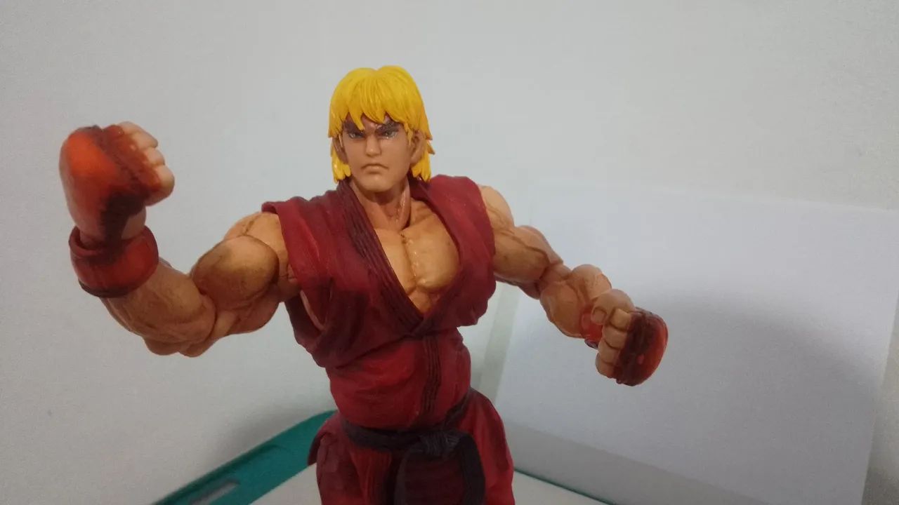 Action figure Ken Master do Street Fighters - 25 centímetros! - Foto 2