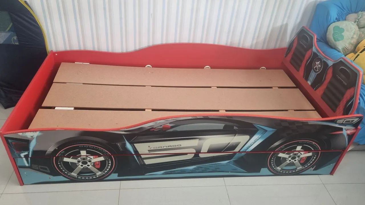 Bicama Carro Tornado sem colchão  - Foto 2