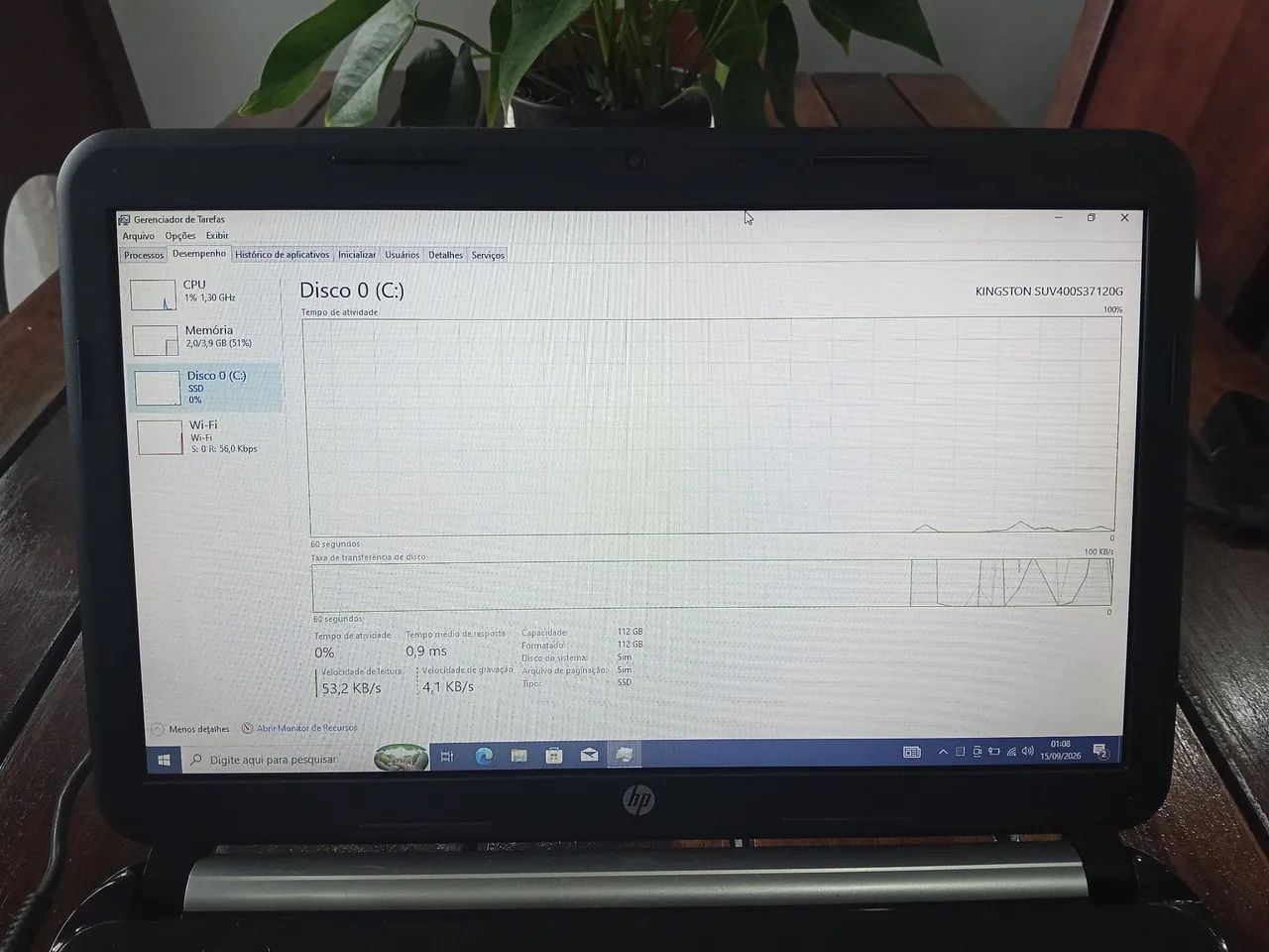 Notebook HP I5 4GB RAM com SSD e Windows - Foto 4