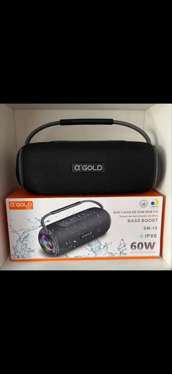 Caixa de som gold 60w