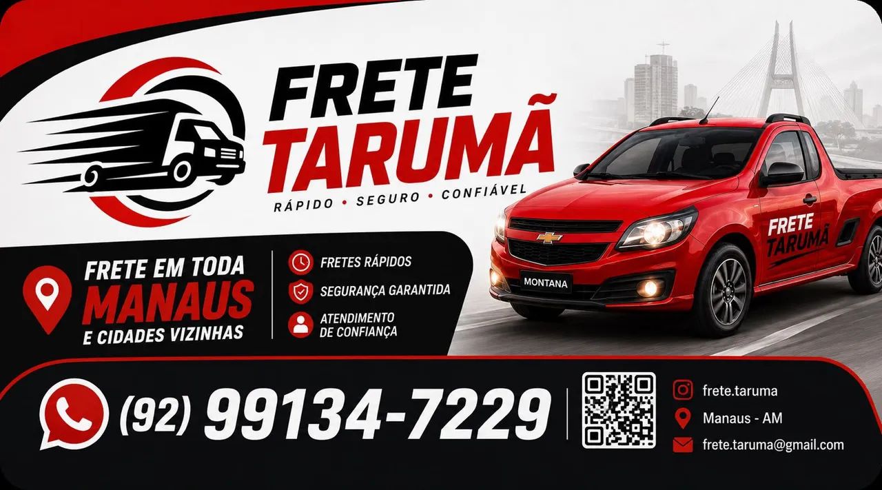 Frete tarumã fone ZAP *29