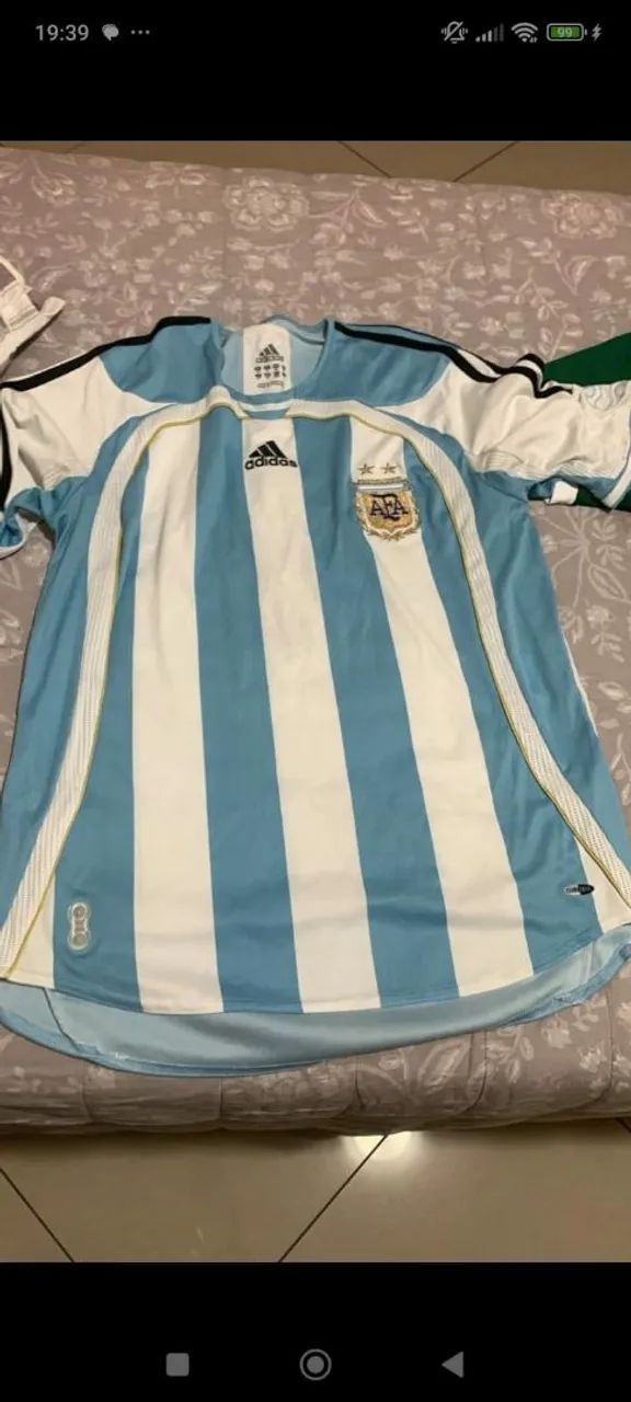 Camisa seleção Argentina antiga
