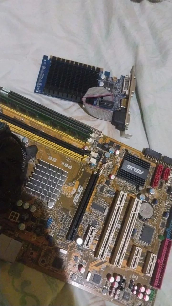 PLACA MÃE 775 FUNCIONANDO  - Foto 2