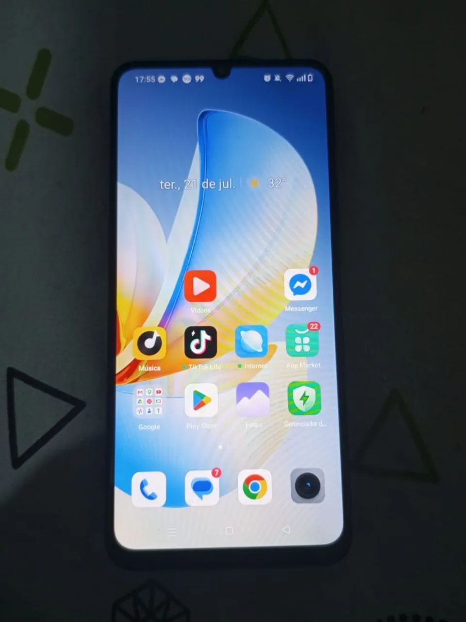Pra vender logo entrego tbm celular realme note 70 novo na caixa 