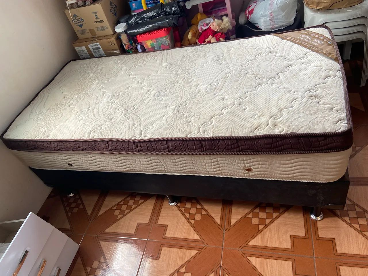 Cama solteiro Ortobom ( DUO VISCO)