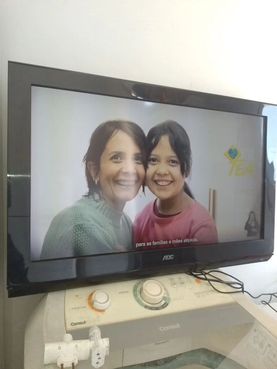 TV funcionando 