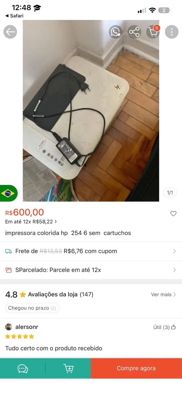 Impressora HP - Foto 4