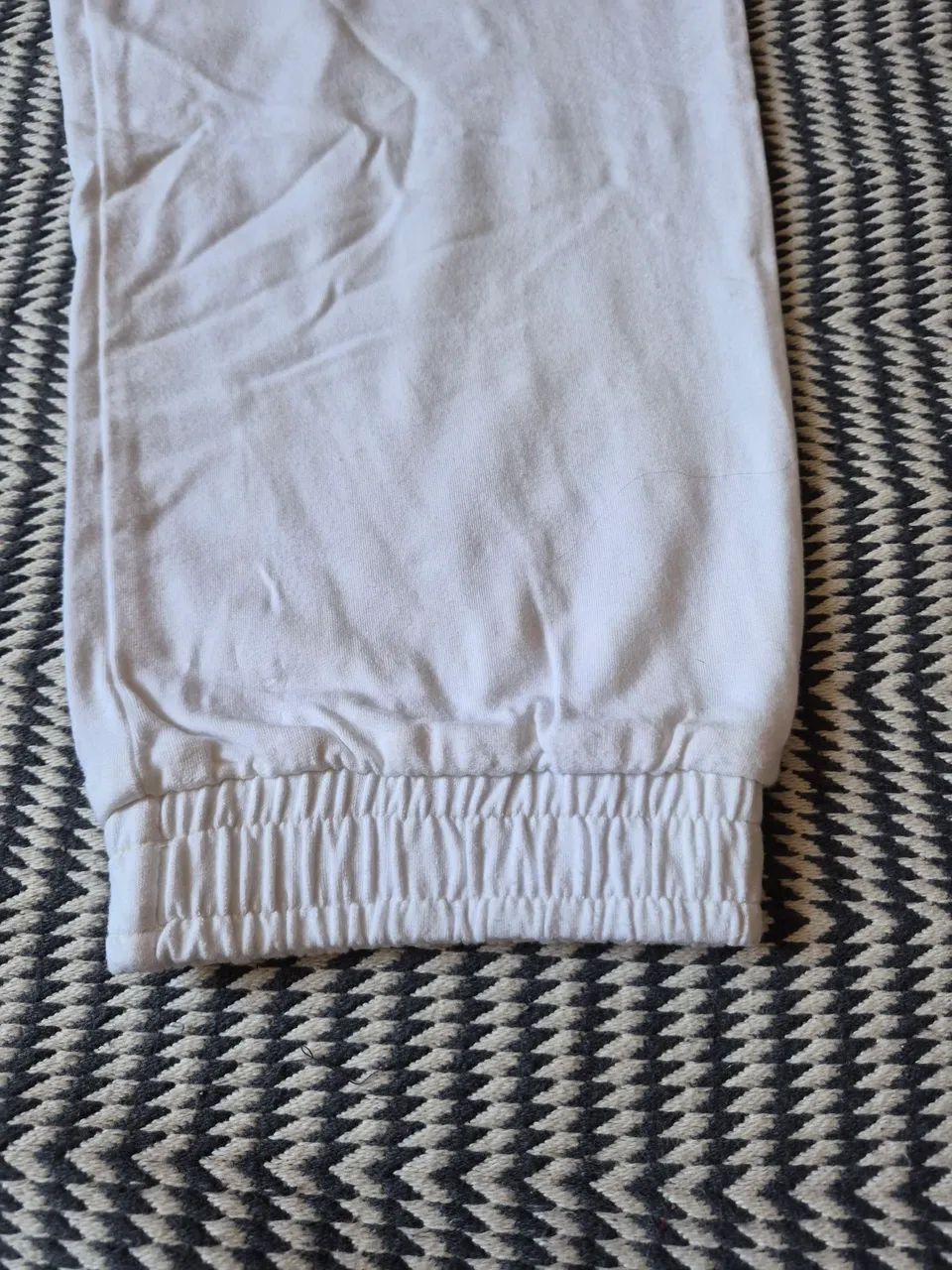 Calça malha grossa branca - Foto 3
