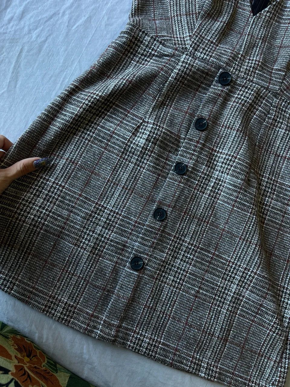 Vestido flanelado Shein - Foto 2