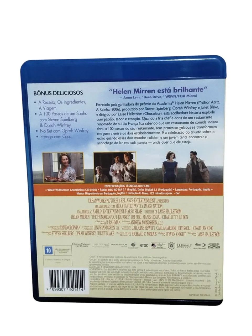 Blu-ray A 100 Passos De Um Sonho  - Foto 2