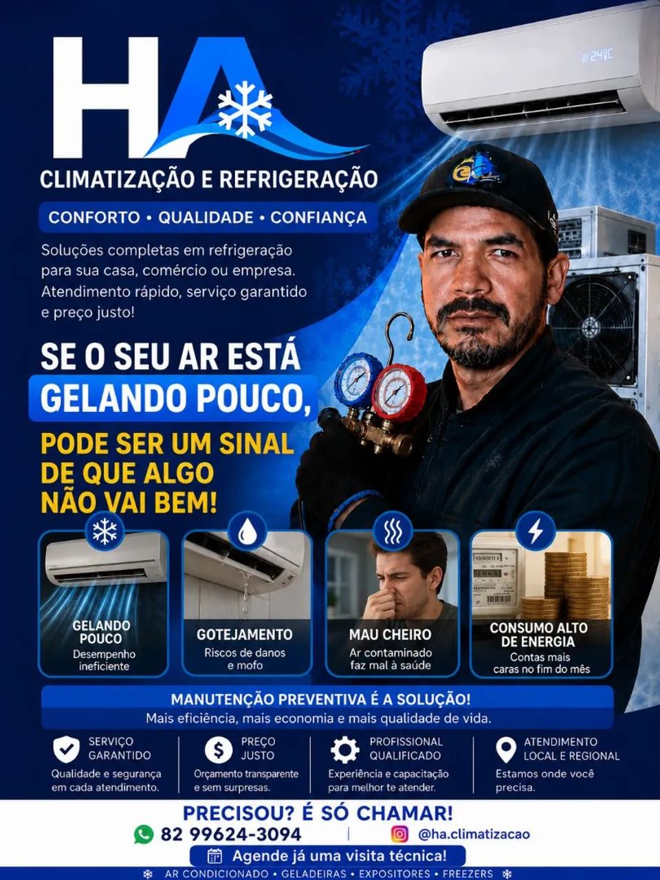 Limpeza e manutenção de ar condicionado  - Foto 2