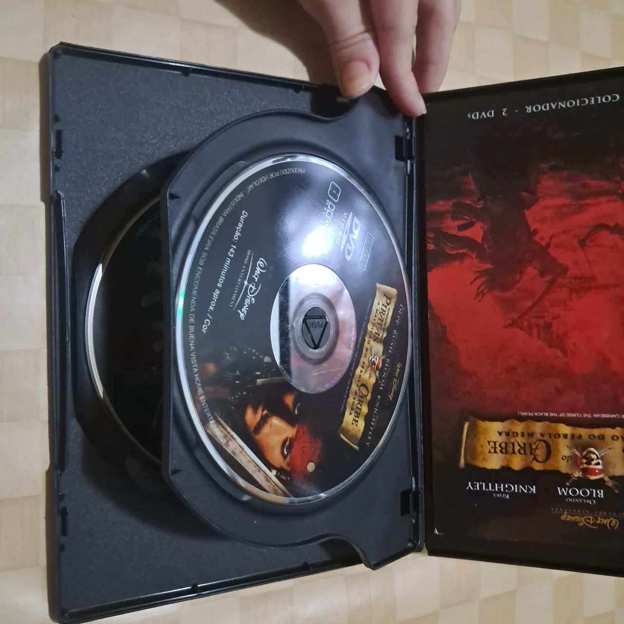 DVD Piratas do Caribe (Edição de colecionador) - CDs, DVDs etc