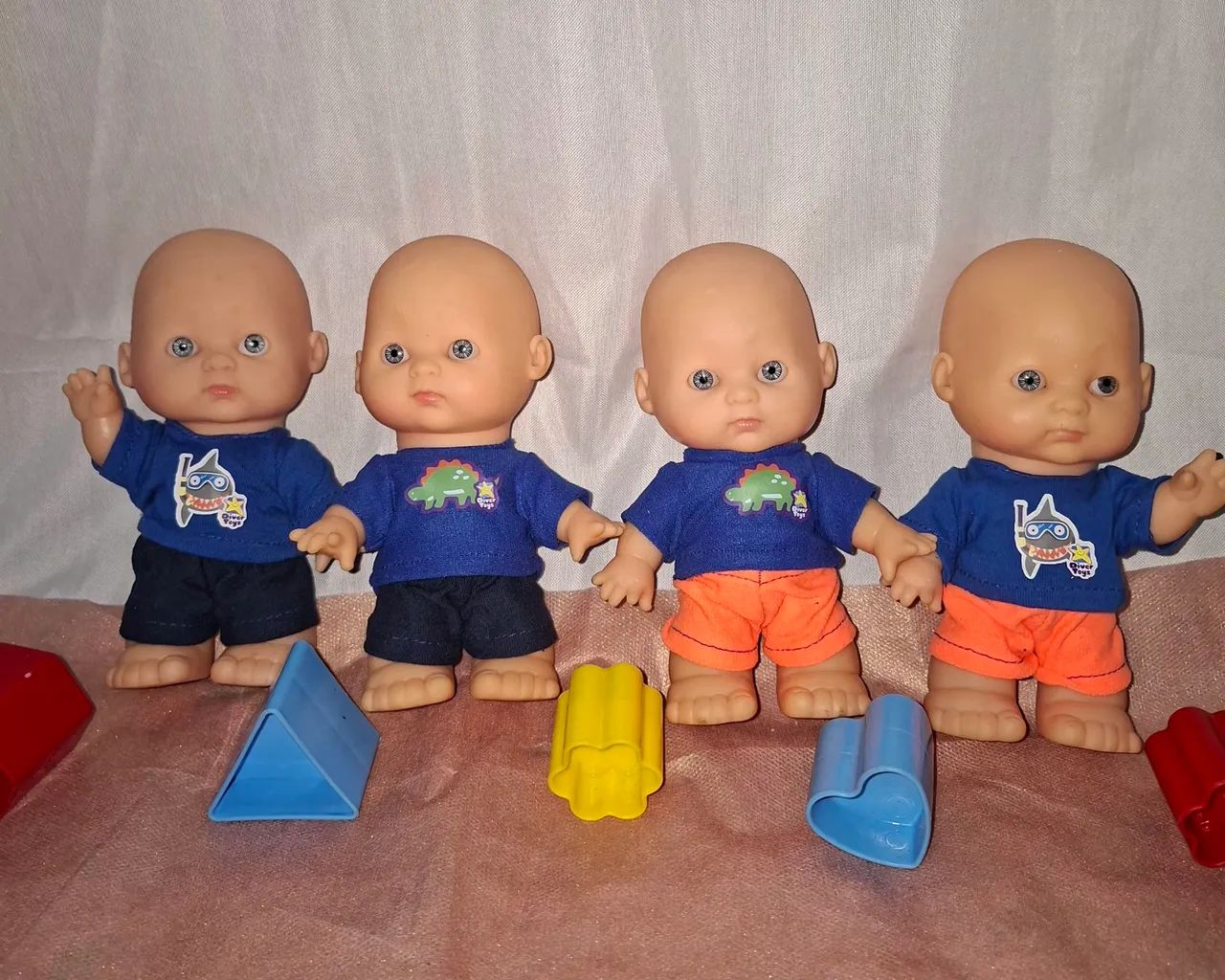 Kit 4 Mini Bebês Antigos  - Foto 4