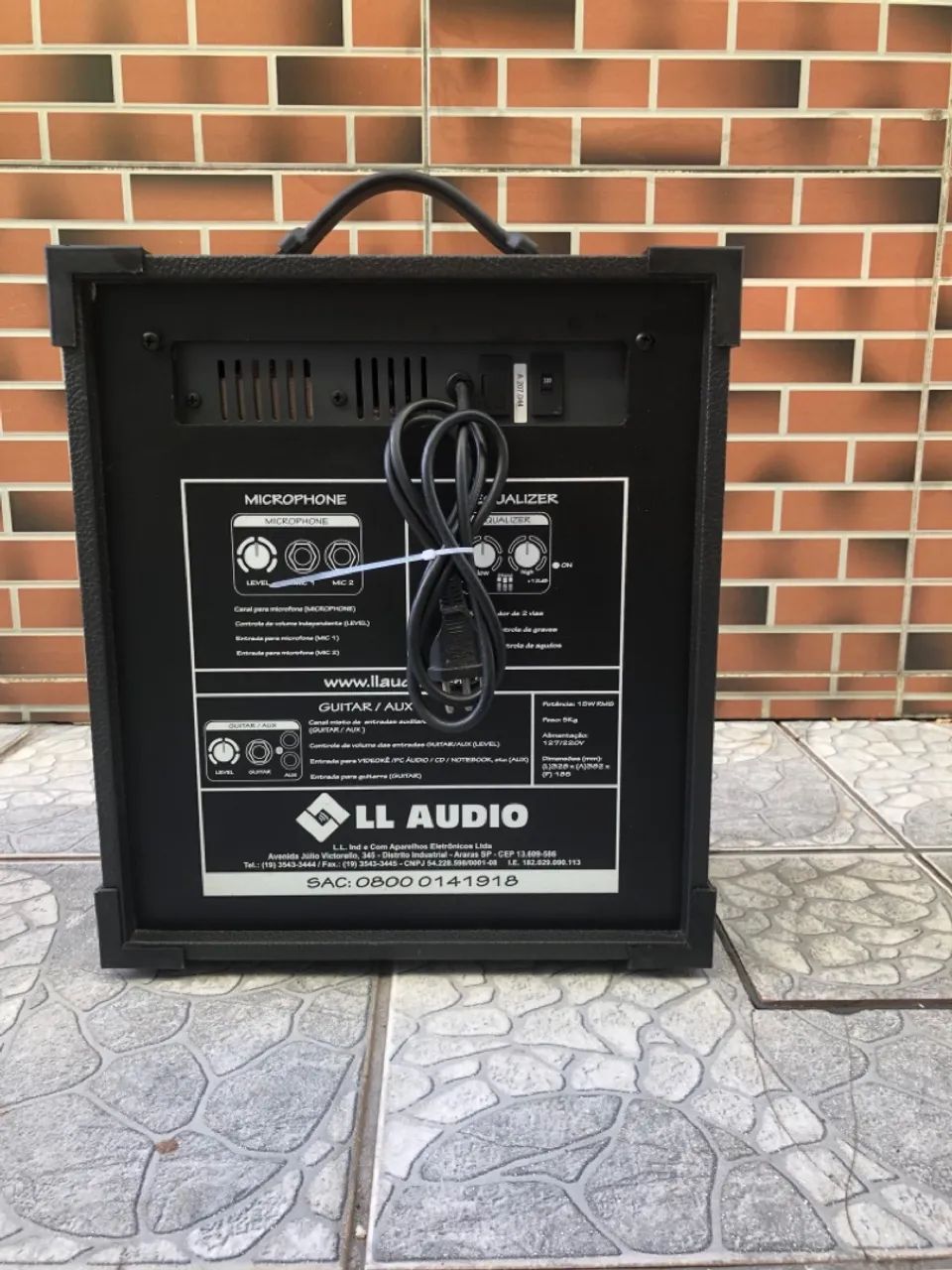 Amplificador e caixa de som - Foto 4