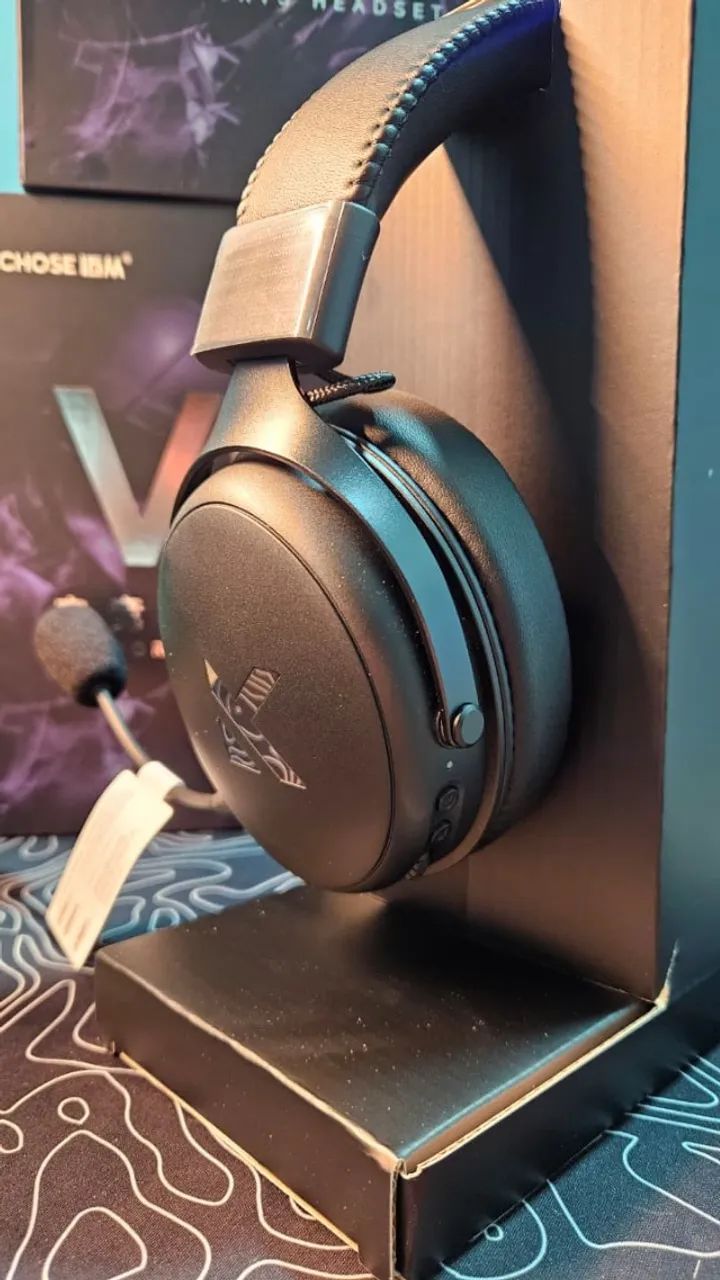 Headset Mchose V9 Pro Wireless (sem fio) + bluetooth, USB C - Foto 4