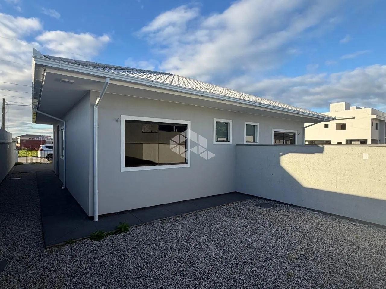 Casa Geminada Nova com 2 Quartos (1 Suíte) e Amplo Terreno - Guarda do Cubatão | Palhoça/S - Foto 4