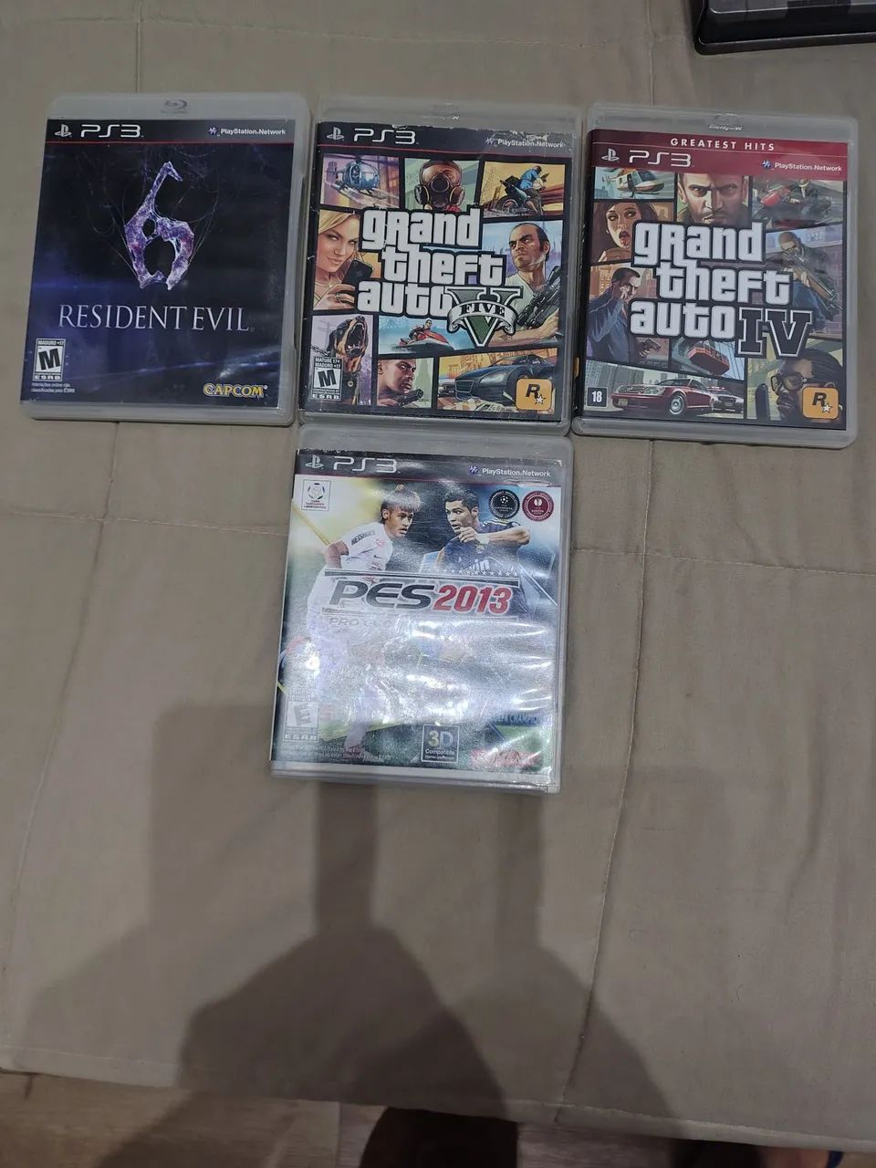 Jogos Xbox one e PS3 para troca ou venda
