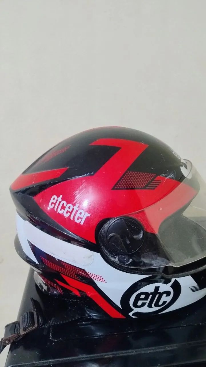 Vendo capacete tamanho 54  - Foto 2
