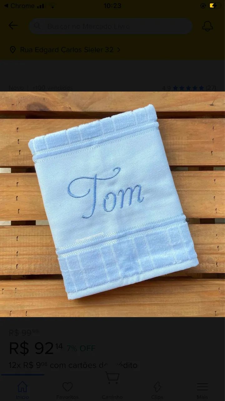 Toalhas Personalizadas em bordado  - Foto 4