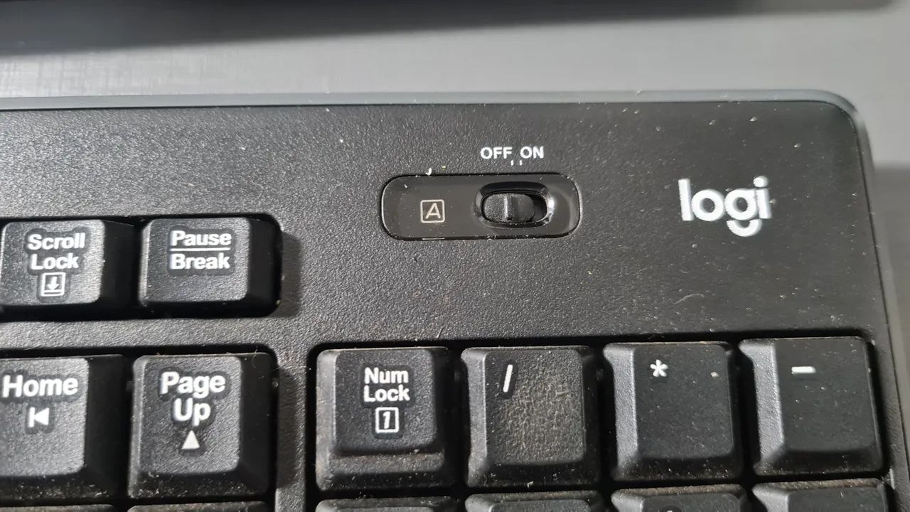 Combo teclado e mouse sem fio Logitech MK270  - Foto 4