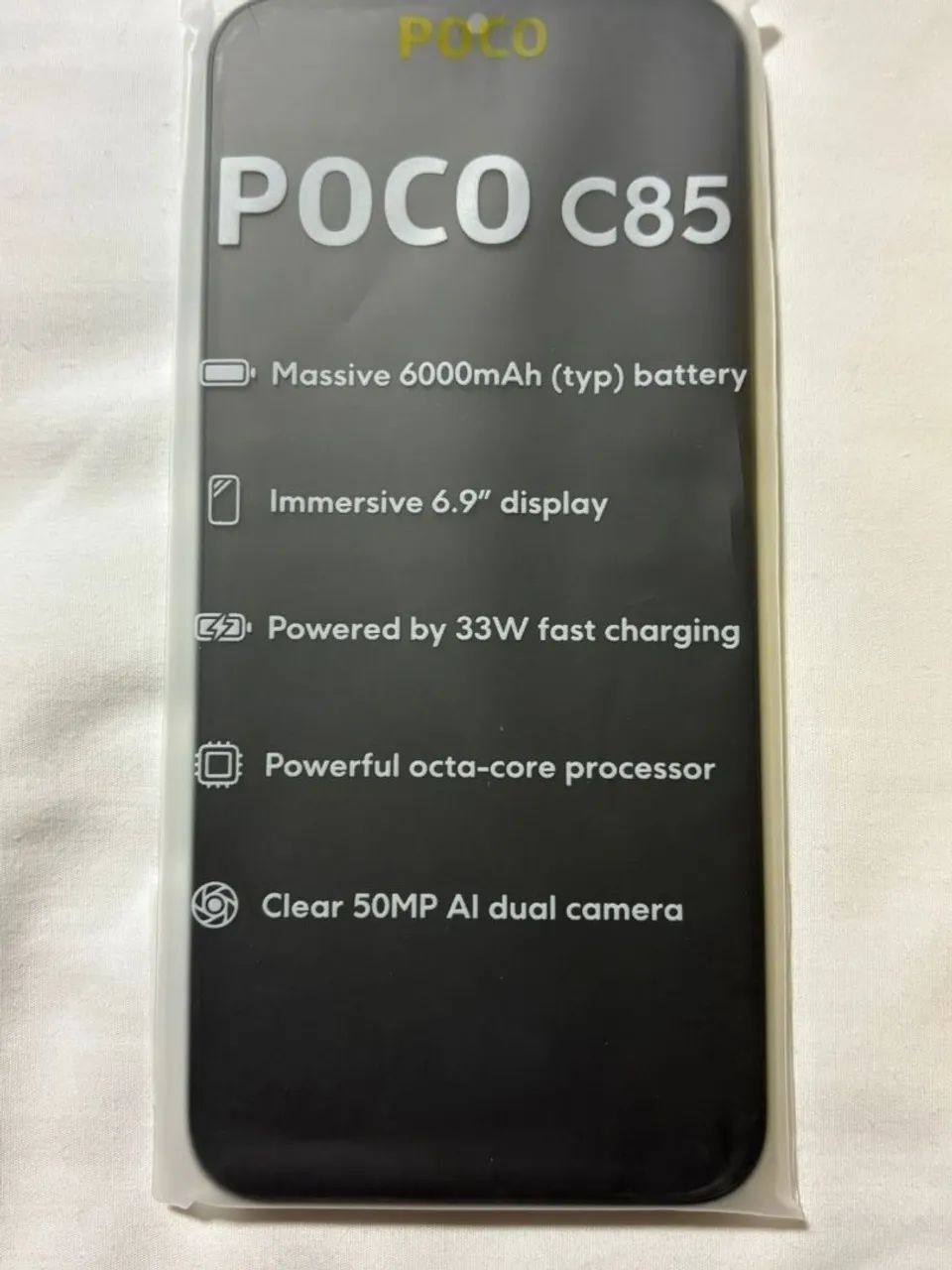 CELULAR POCO C85 NOVO CAIXA - Foto 2