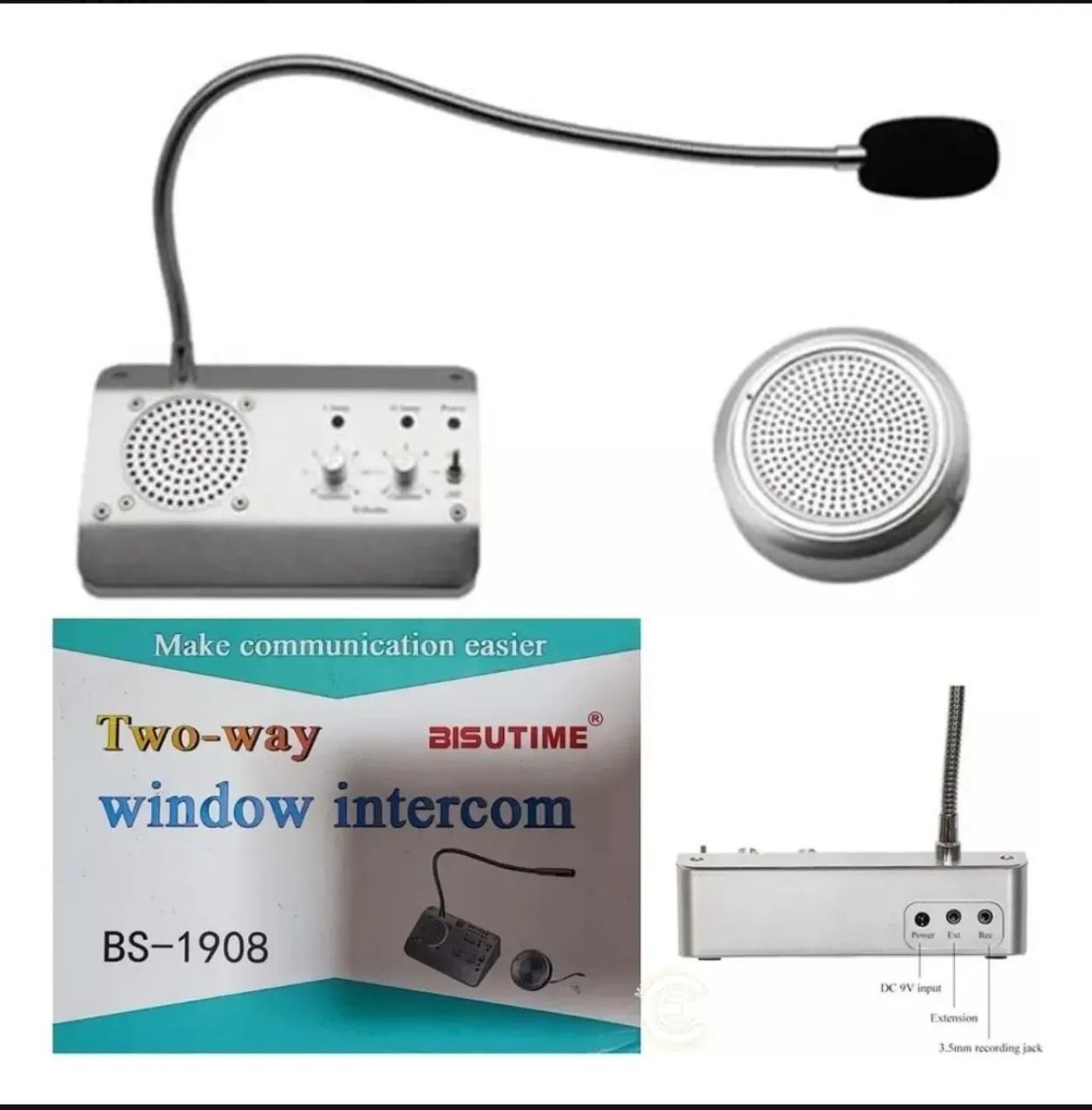 Intercomunicador microfone balcão caixa - Foto 2