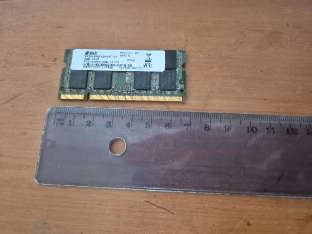 DDR2 2Gb - Memória ram de notebook