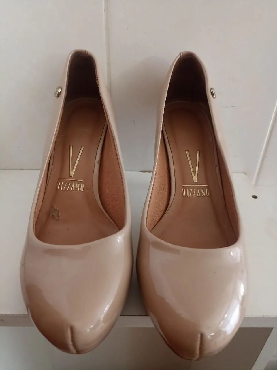 Scarpin Bege 39  - Foto 3