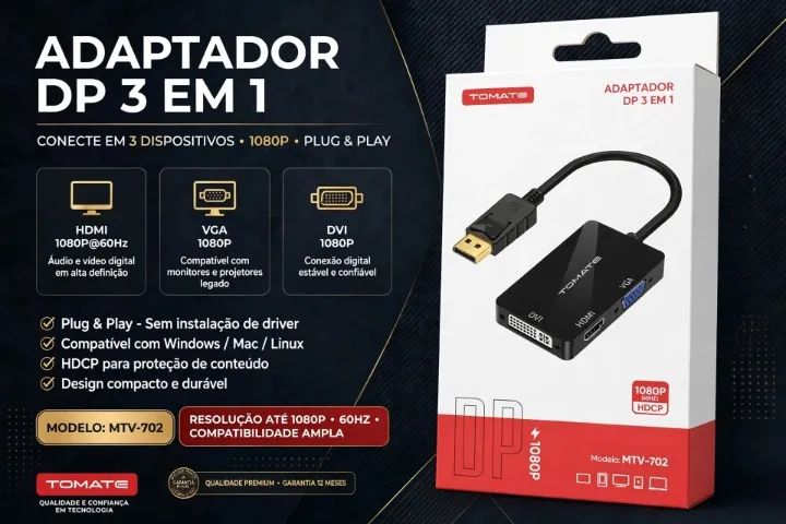 ADAPTADOR 3 EM 1