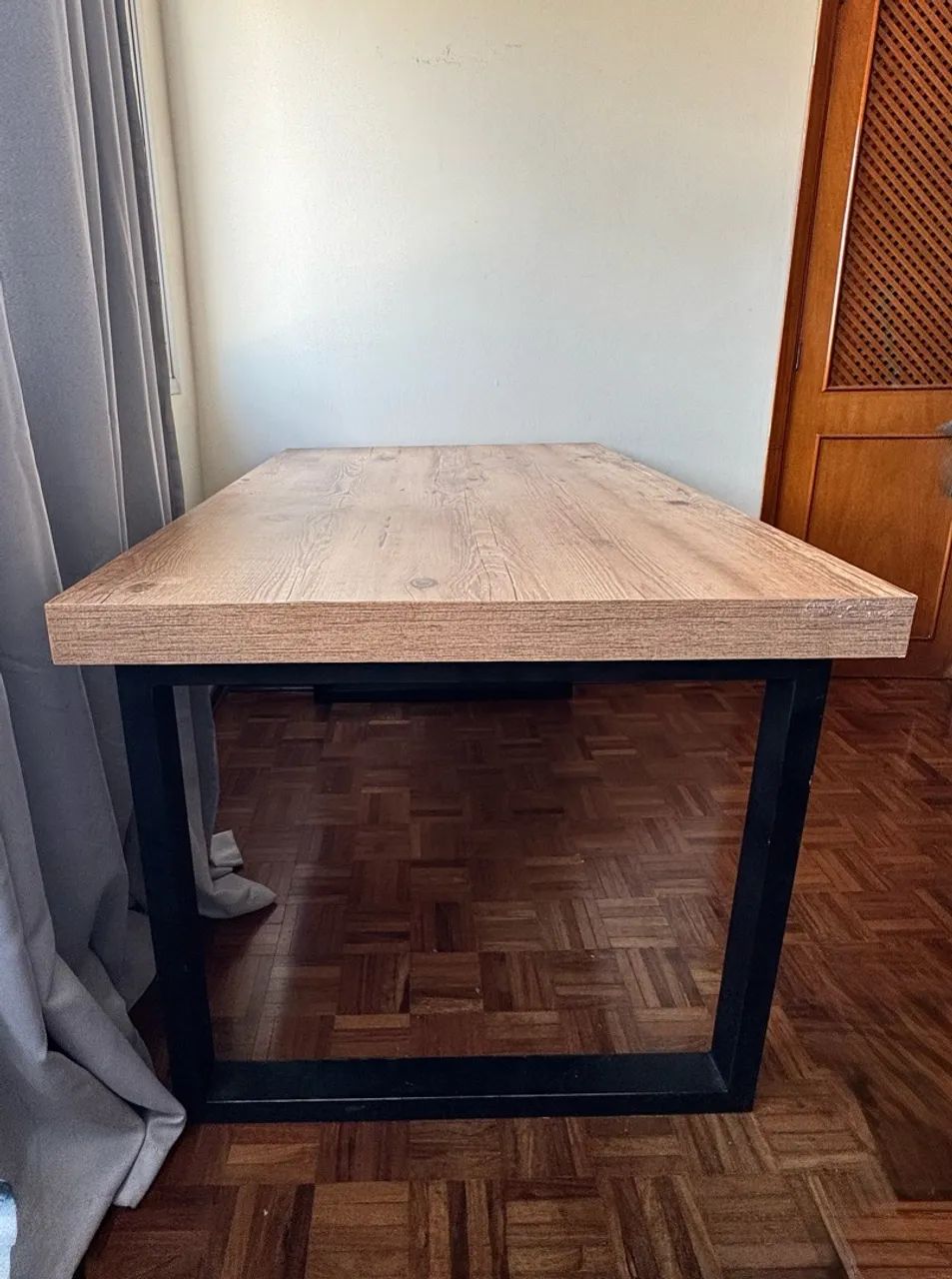 MESA DE JANTAR 6 LUGARES MDF FREIJÓ - Foto 2