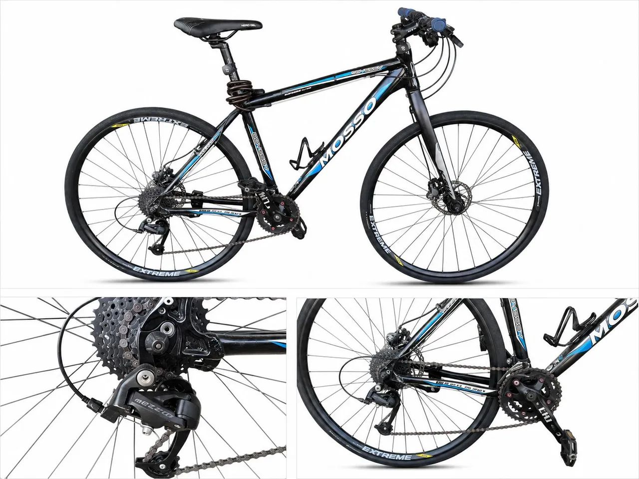 Bicicleta híbrida Mosso Odyssey - Foto 2