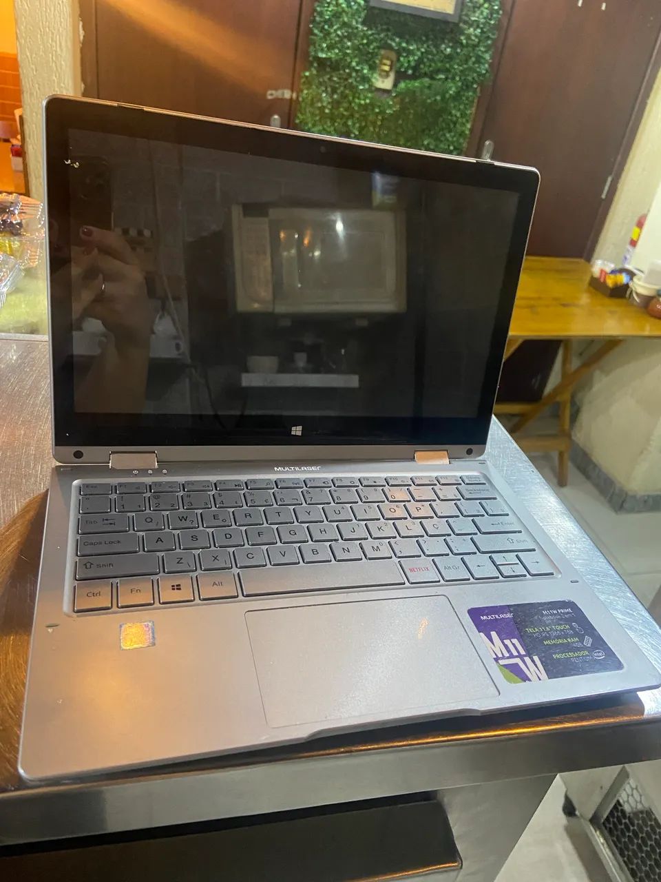 VENDO NOTEBOOK 2 EM 1 M11W PRIME MULTILASER - Foto 2