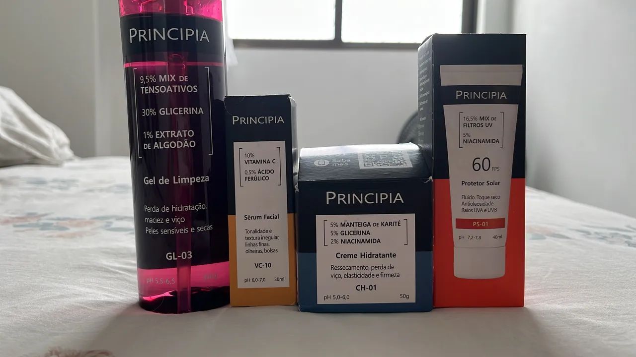 Principia rotina de rosto 