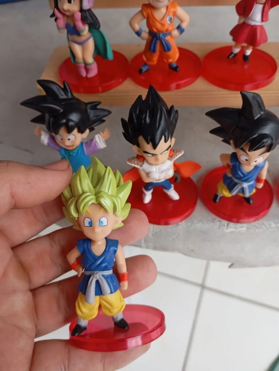 Dragon Ball Z - 12 personagens - set completo - Foto 4