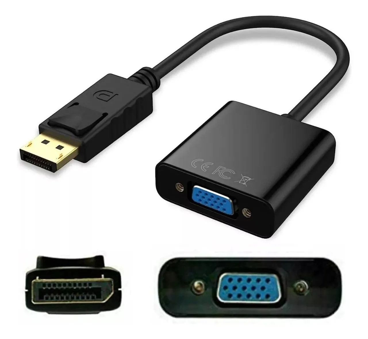 Adaptador DP para VGA