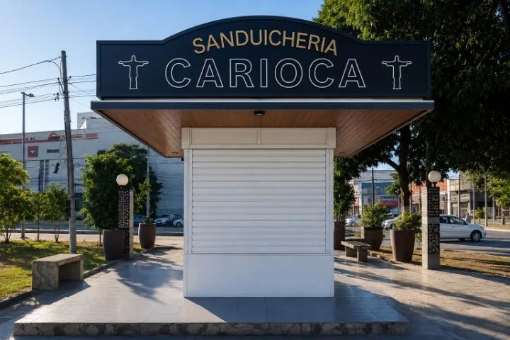 Quiosque comercial