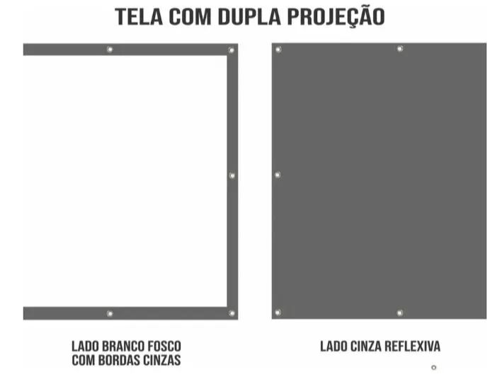 Tela de Projeção com Ilhós  - Foto 3