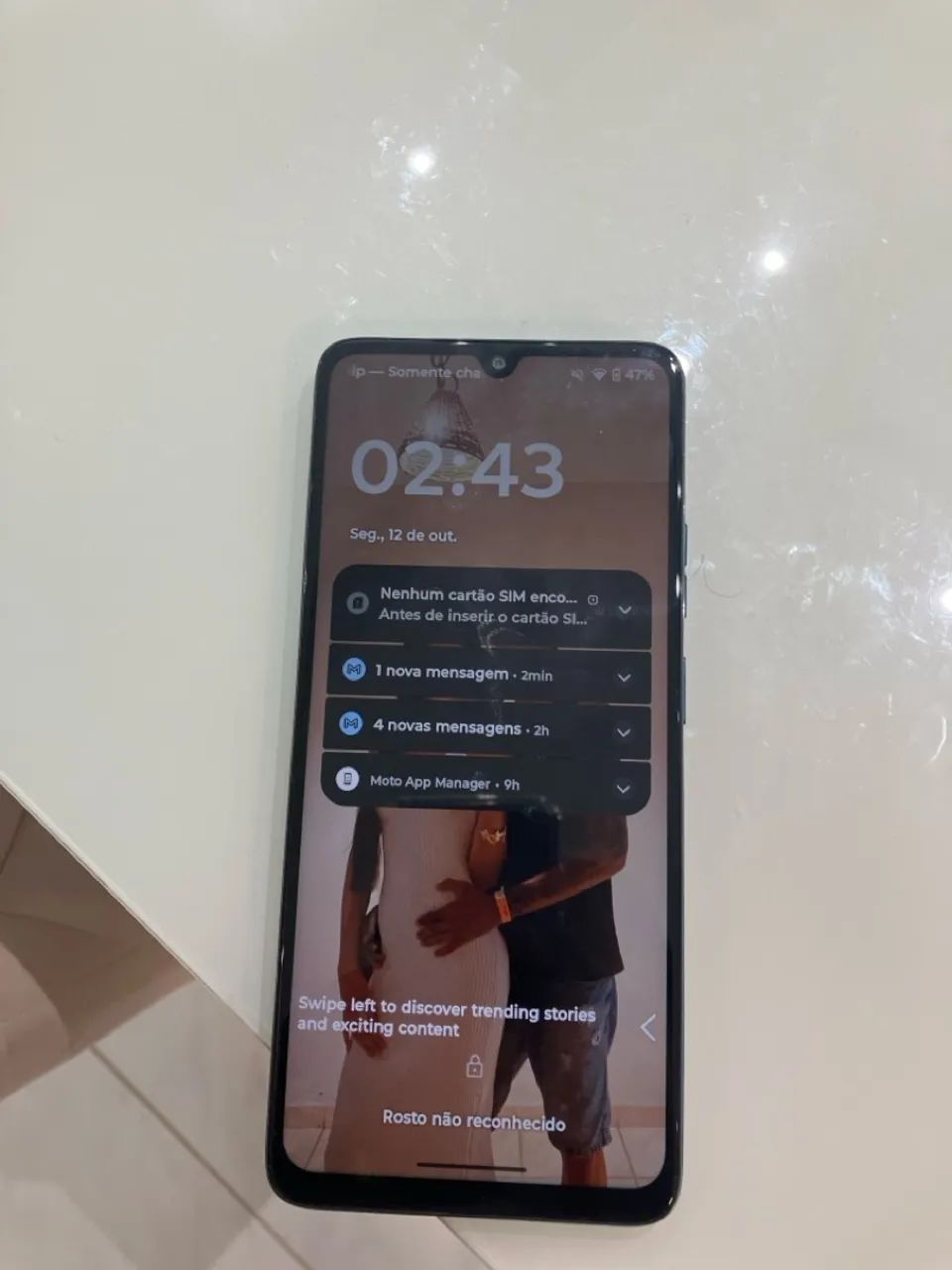 MOTO G06 128gb ( COM NOTA E CAIXA ) - Foto 3