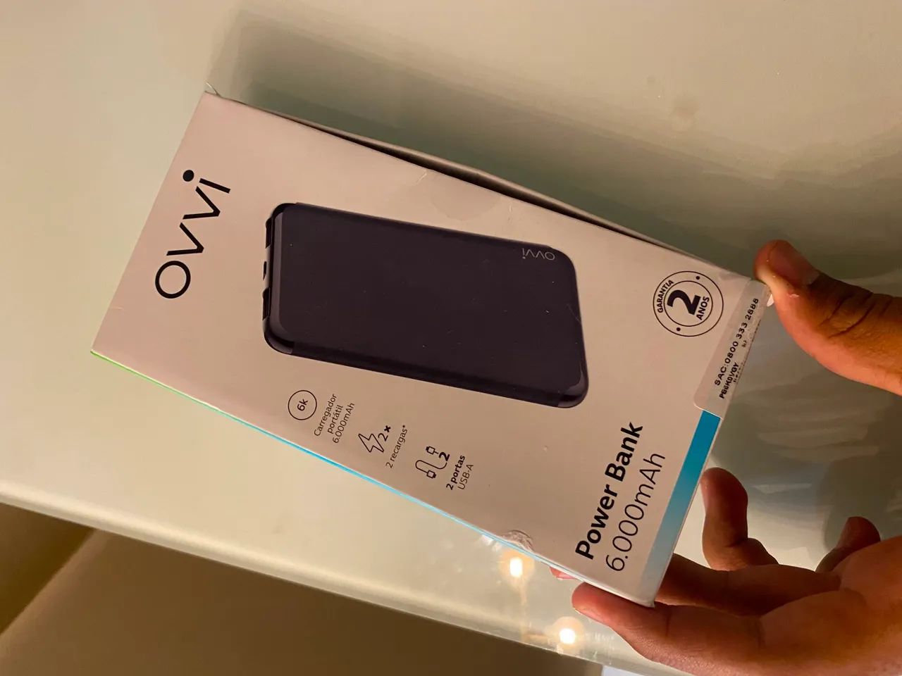 Carregador portátil 6.000mAh - Foto 3