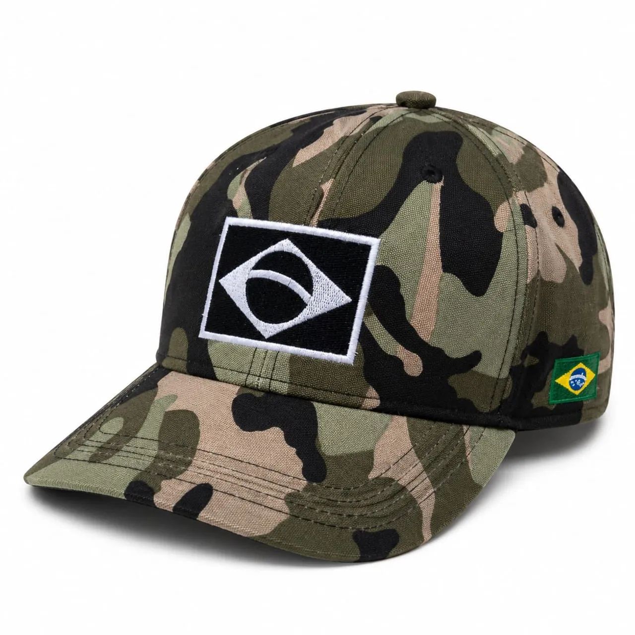2 Bonés Tático Bandeira Do Brasil - Foto 5