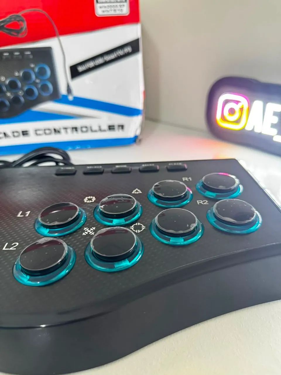 Controle arcade com fio  - Foto 5