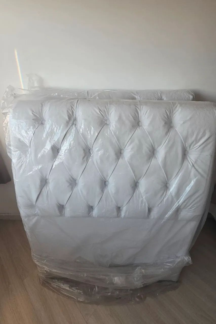 Cabeceira Nova para cama box solteiro  - Foto 3